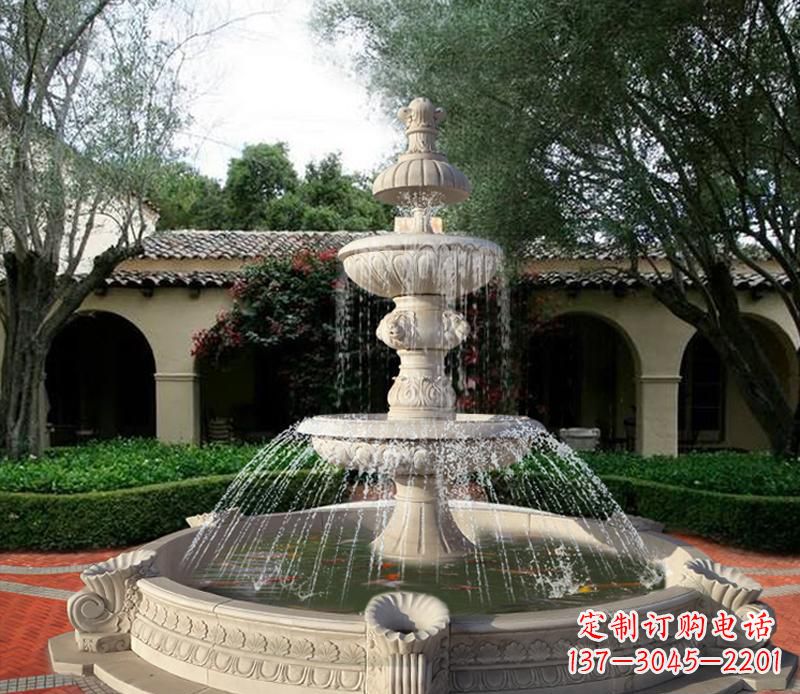 聊城大型景观喷泉石雕 (2)