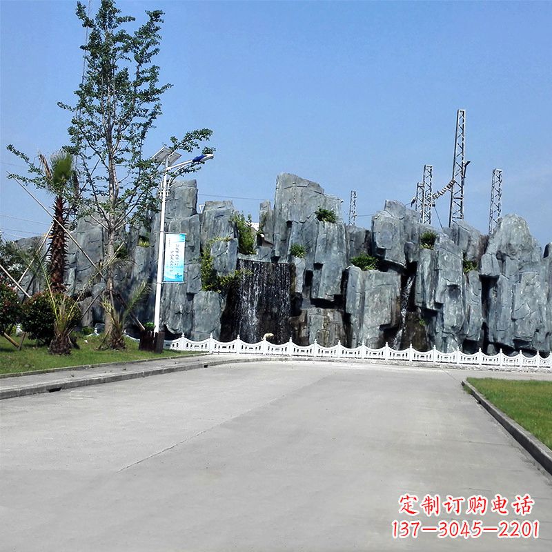 聊城大型塑石假山雕塑
