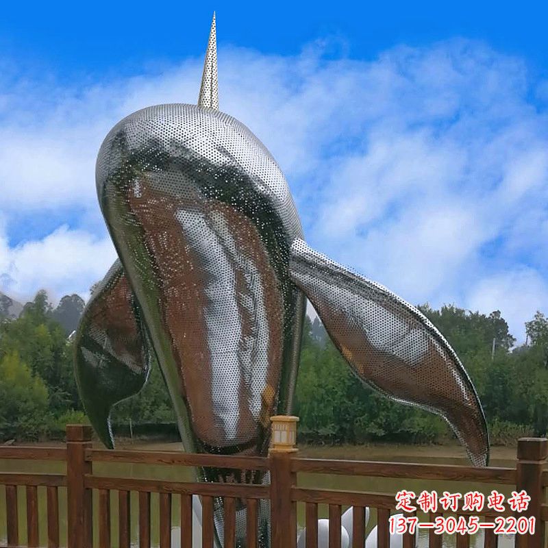聊城大型不锈钢动物雕塑