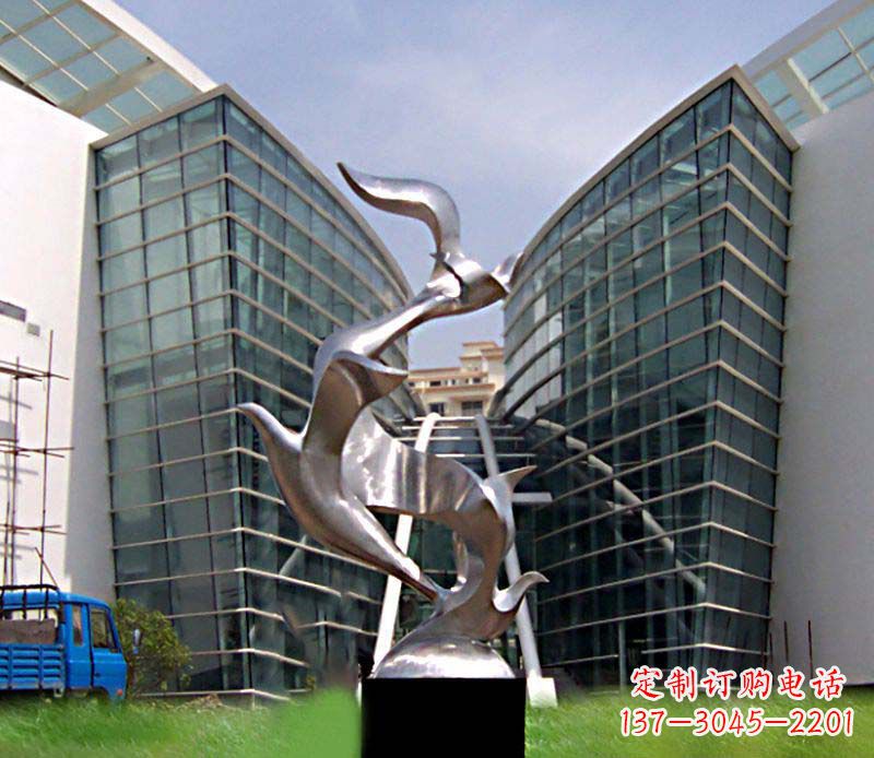 聊城大雁不锈钢雕塑