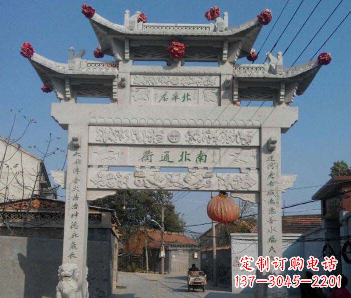 聊城优质大理石牌坊雕塑