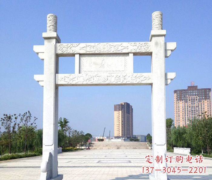 聊城石牌楼雕塑——精美的浓缩艺术