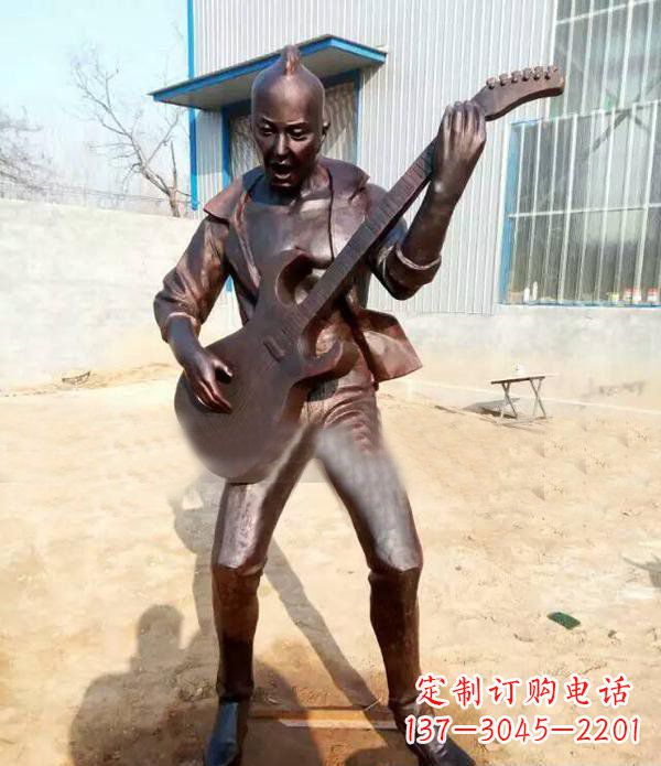 聊城音乐传奇——吉他雕塑