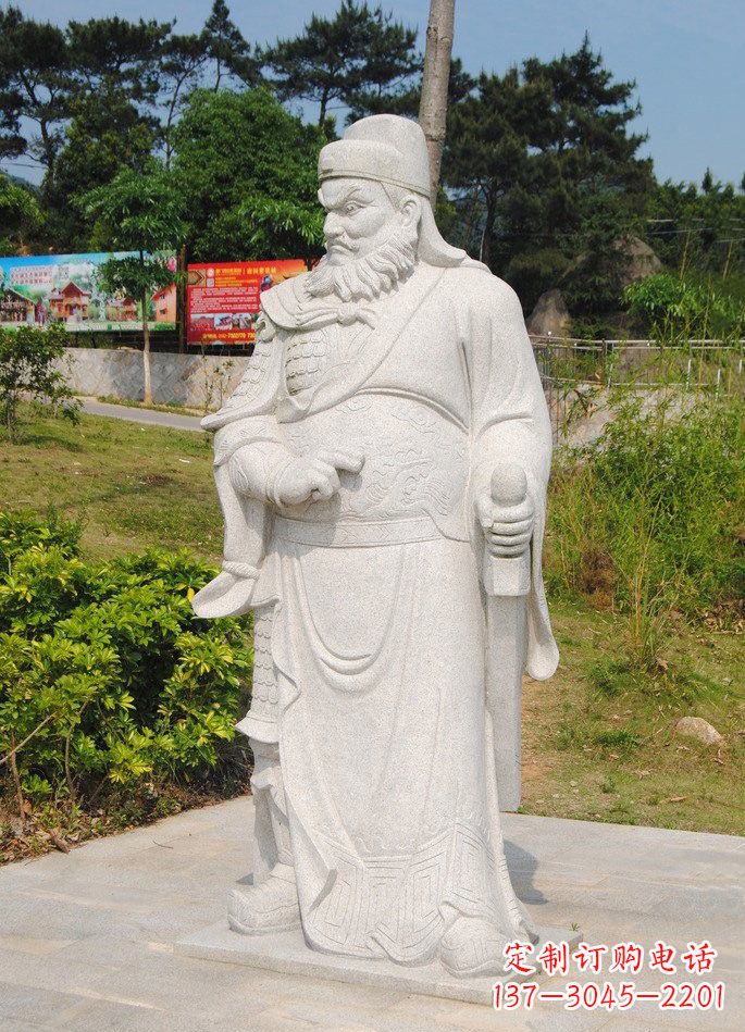 聊城钟馗神像石雕