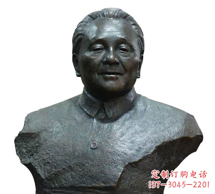 聊城伟大领袖邓小平胸像铜雕