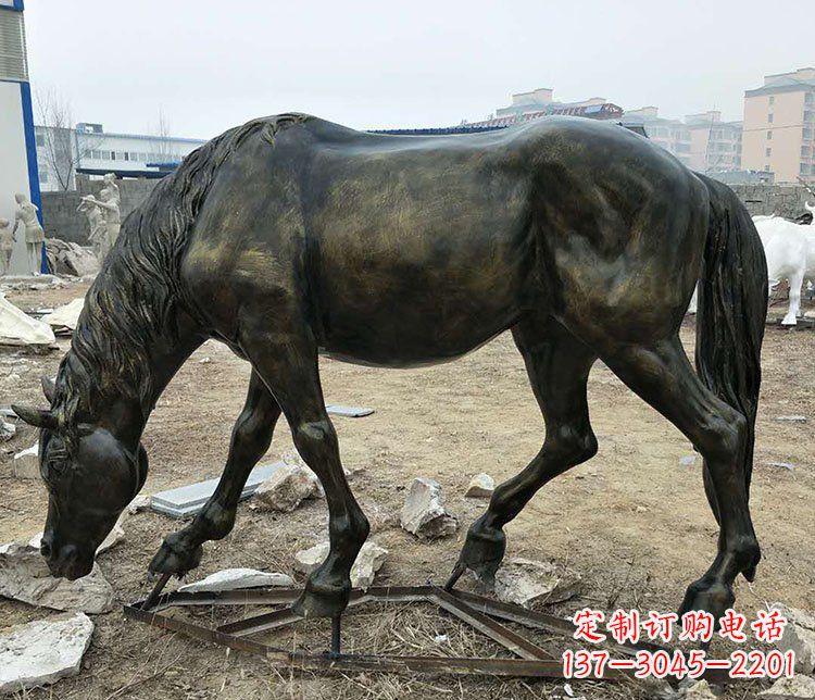 聊城活力玻璃钢仿铜动物雕塑