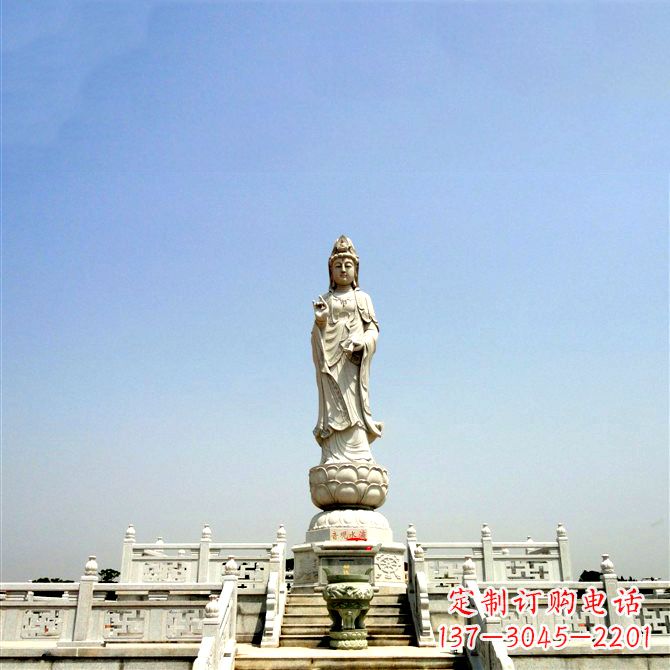 聊城观音大型石雕景观雕塑
