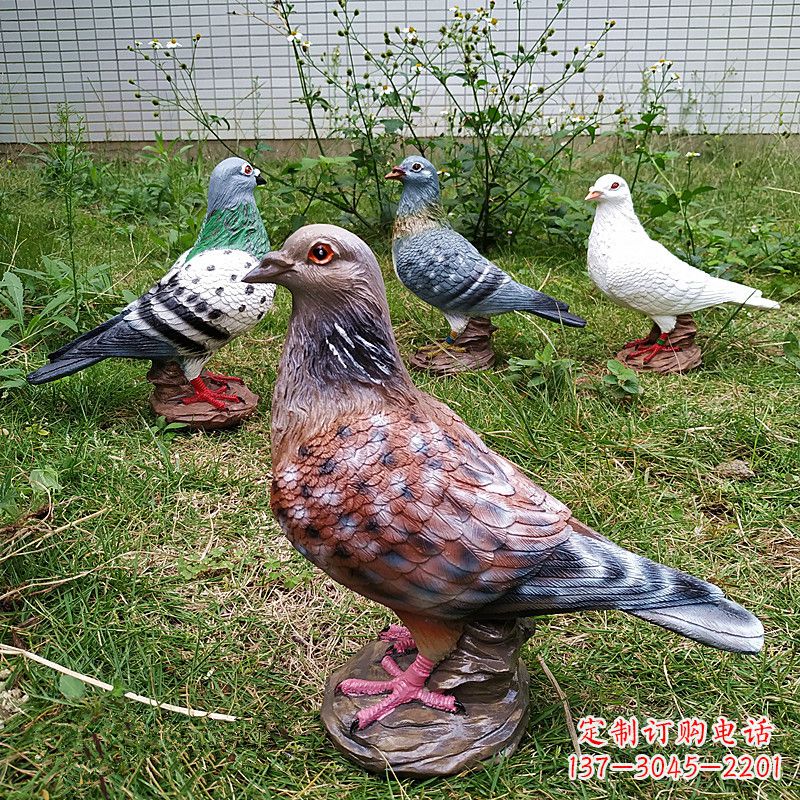 聊城纪念和平鸽雕塑