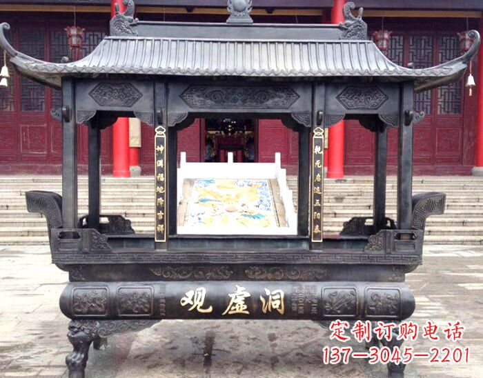 聊城精美香炉雕塑定制