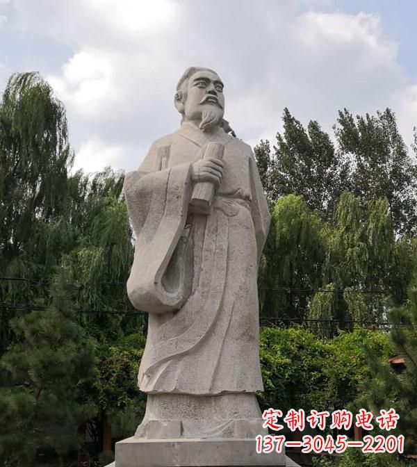 聊城中国古代历史名人雕塑