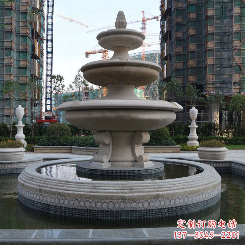 聊城东阳石雕喷泉雕塑定制
