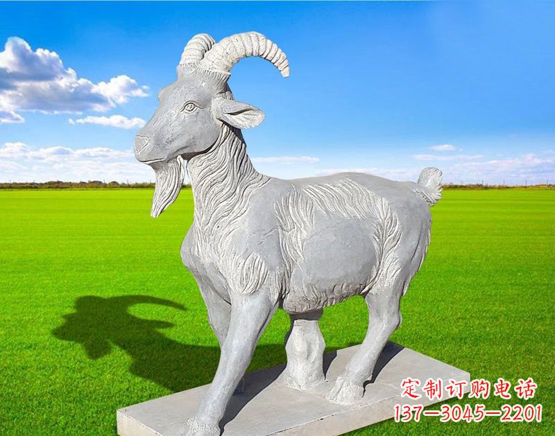 聊城中领雕塑以动物形态展现的艺术石雕