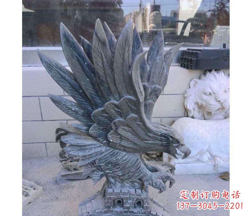 聊城精致雄鹰石雕，令您的空间瞩目耀眼
