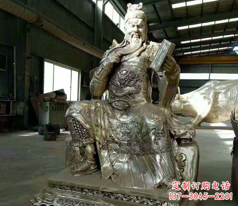 聊城精美关公铜雕