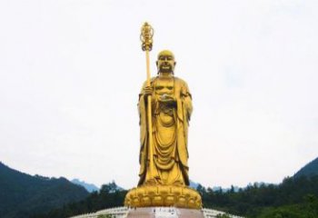 聊城高端定制大型地藏菩萨铜雕