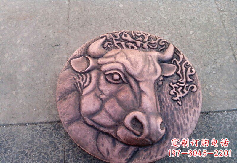 聊城锻铜十二生肖兽首雕塑