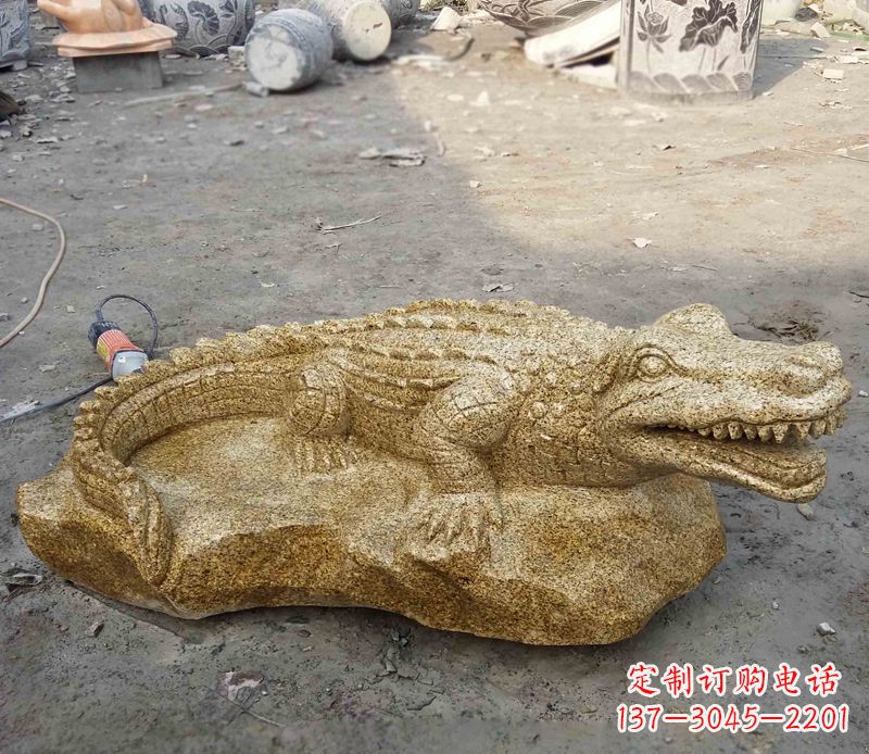 聊城精致石刻动物雕塑