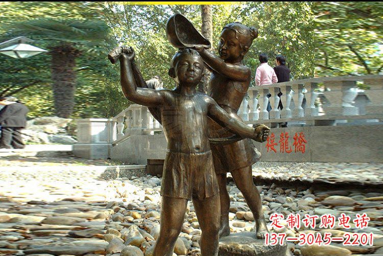 聊城优雅可爱的儿童雕塑