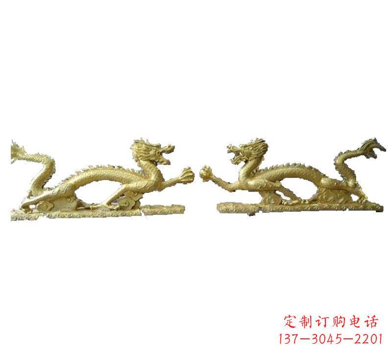 聊城高品质铸铜龙雕塑