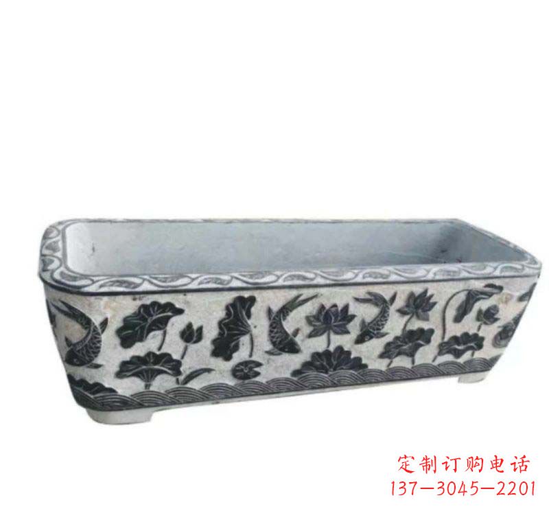 聊城精美水缸石雕