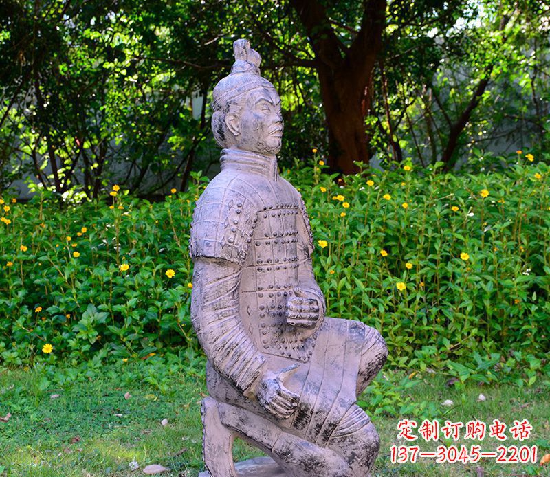 聊城传统文化经典--仿古兵马俑雕塑
