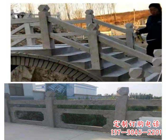 聊城精美仿古栏杆雕塑