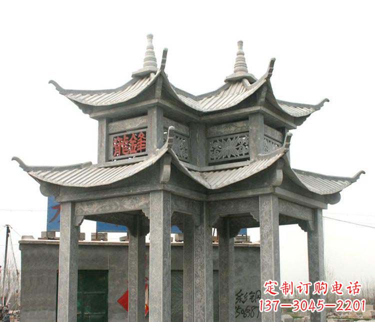 聊城仿古凉亭石雕艺术品