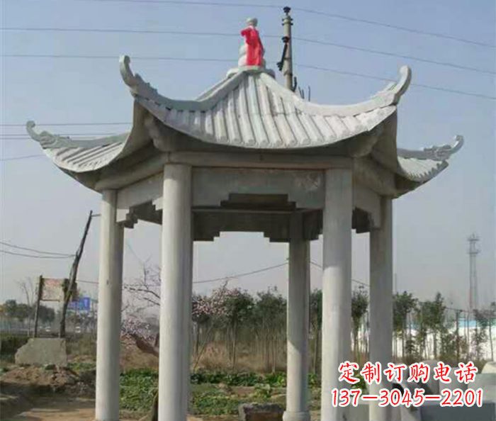 聊城典雅的仿古凉亭石雕