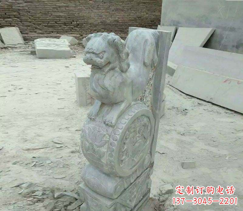 聊城精美石门墩雕塑，缔造绝色佳作