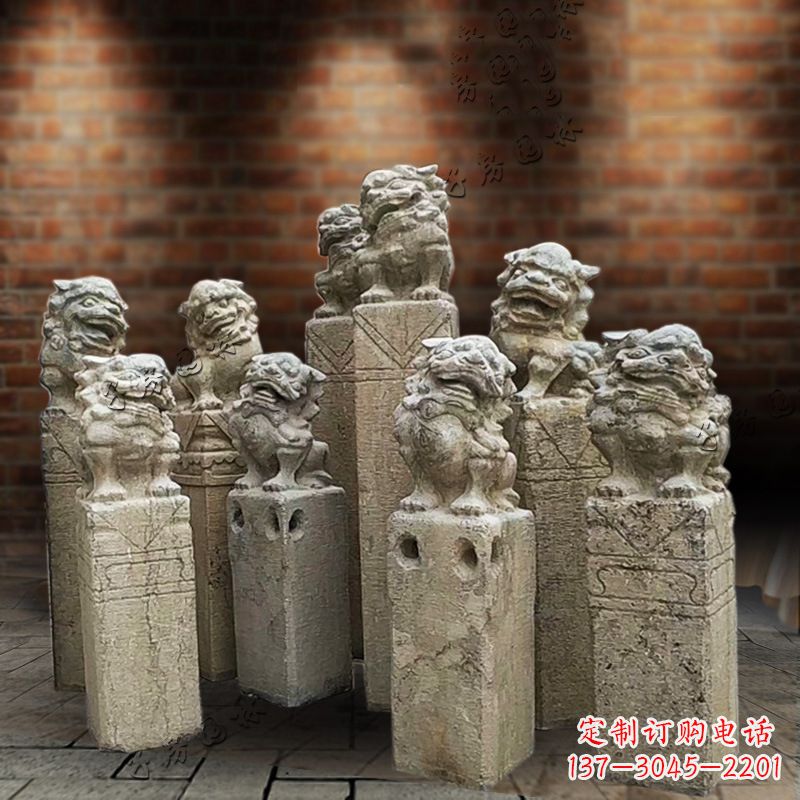 聊城仿古栓马雕塑
