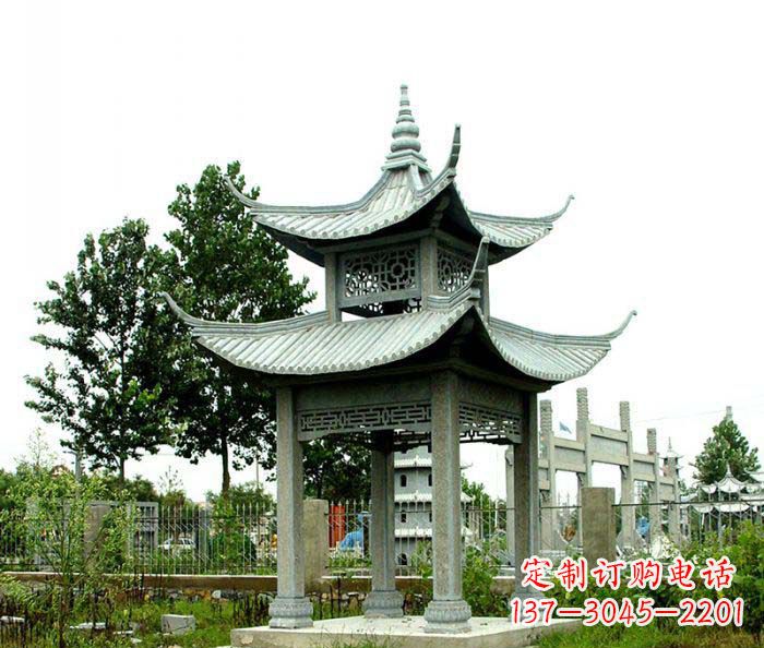 聊城中领雕塑凉亭雕塑雕刻精美，展示经典