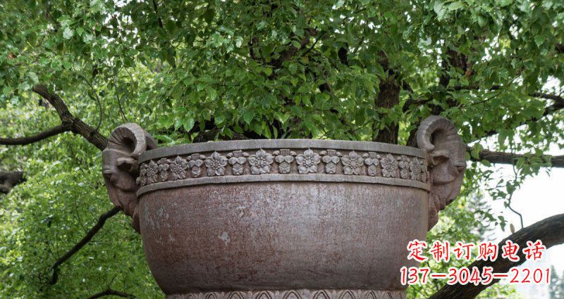 聊城中领雕塑仿古水缸铜雕