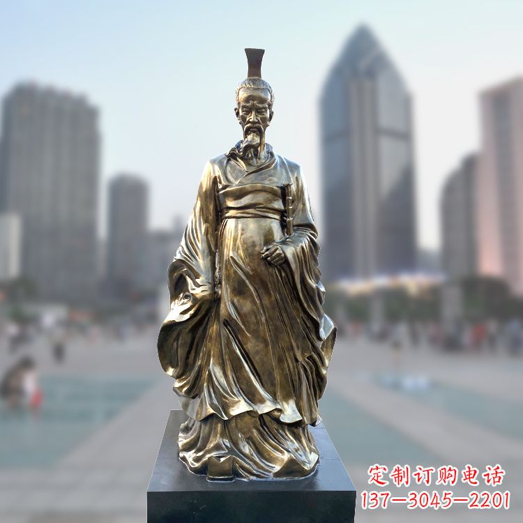 聊城专业定制屈原雕像