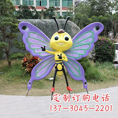 聊城仿真蝴蝶雕塑,精致多彩、灵动优雅