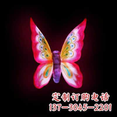 聊城红发蝴蝶 小号发光雕塑
