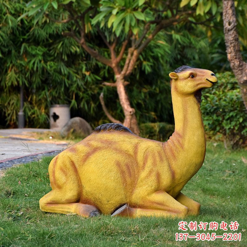聊城艺术精美的骆驼雕塑
