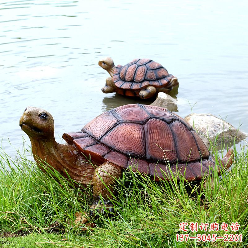 聊城精美乌龟雕塑,点亮您的池塘水景