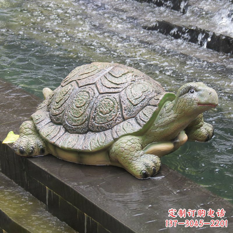 聊城艺术精美 含蓄细腻的乌龟雕塑摆件