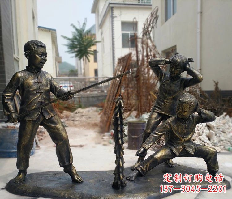 聊城精美儿童铜雕，为孩子们带来欢乐