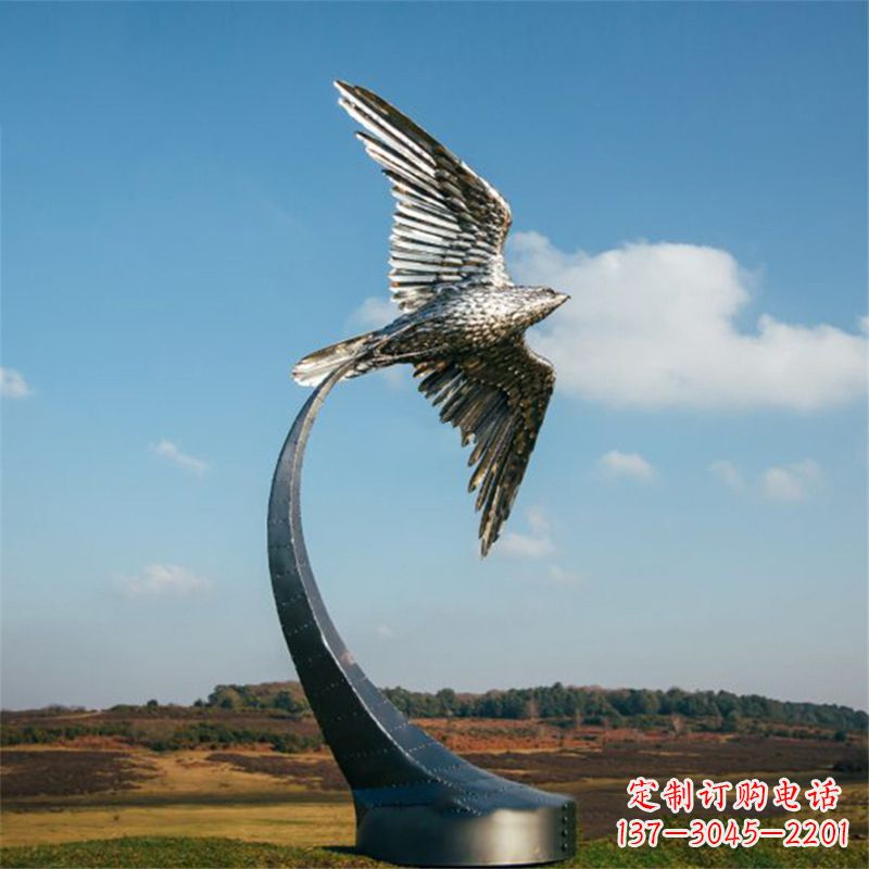 聊城不锈钢老鹰雕塑