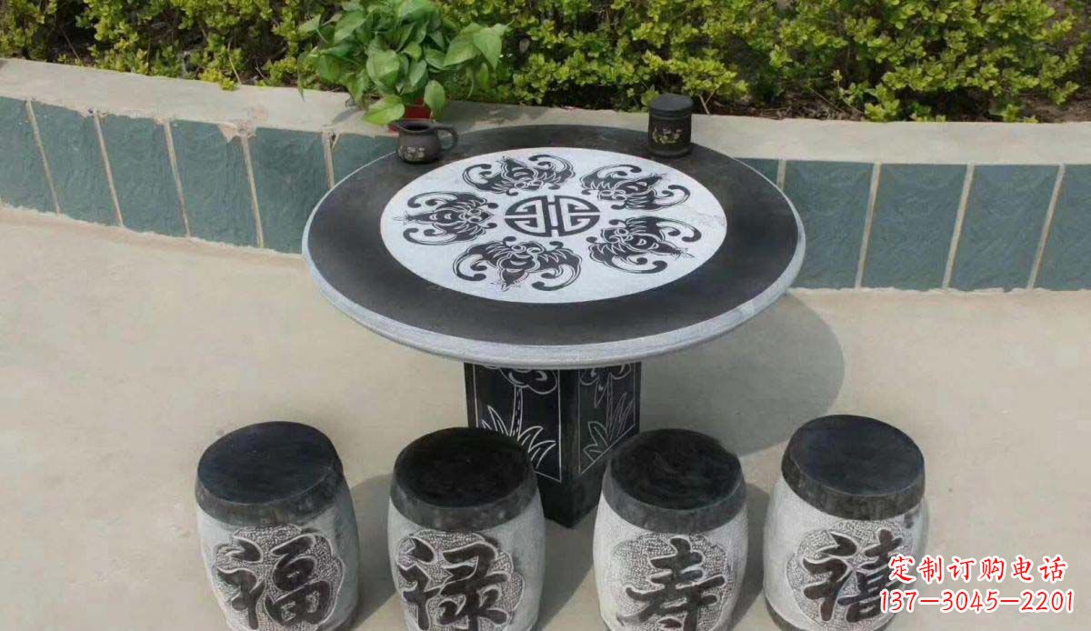 聊城传统工艺福禄寿喜雕塑