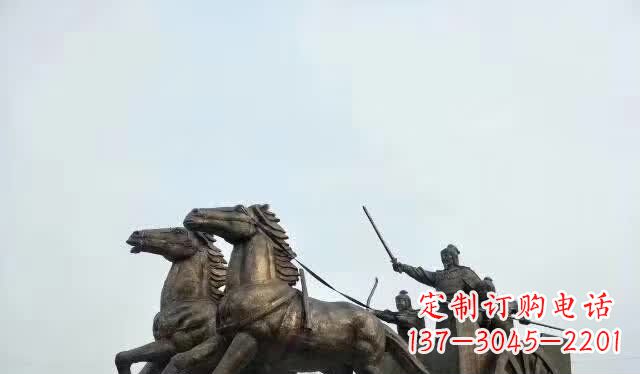 聊城文艺复兴风格马车雕塑