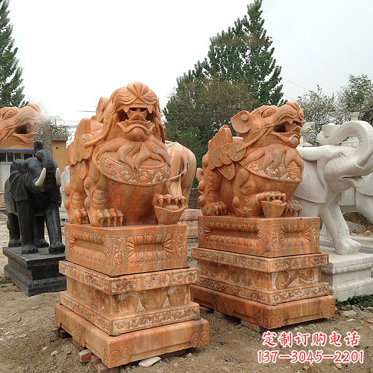 聊城豪华高饱和度貔貅雕塑