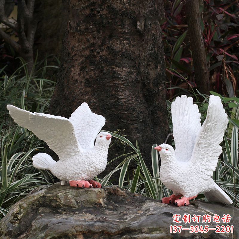 聊城鸽子 抽象 雕塑