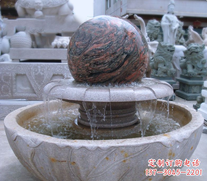 聊城时尚精致·水流喷泉雕塑