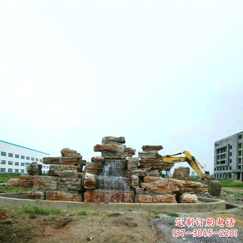 聊城高雅精致的千层石假山雕塑