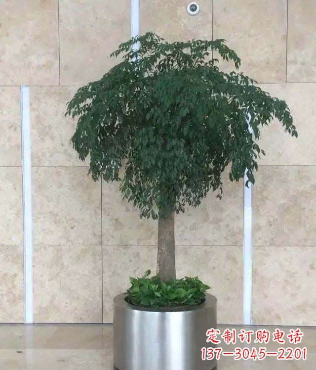 聊城特色铜质花盆装饰雕塑