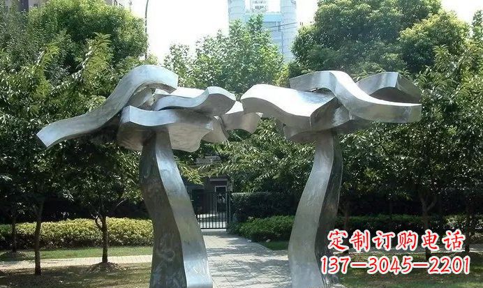 聊城不锈钢拱门定制雕塑