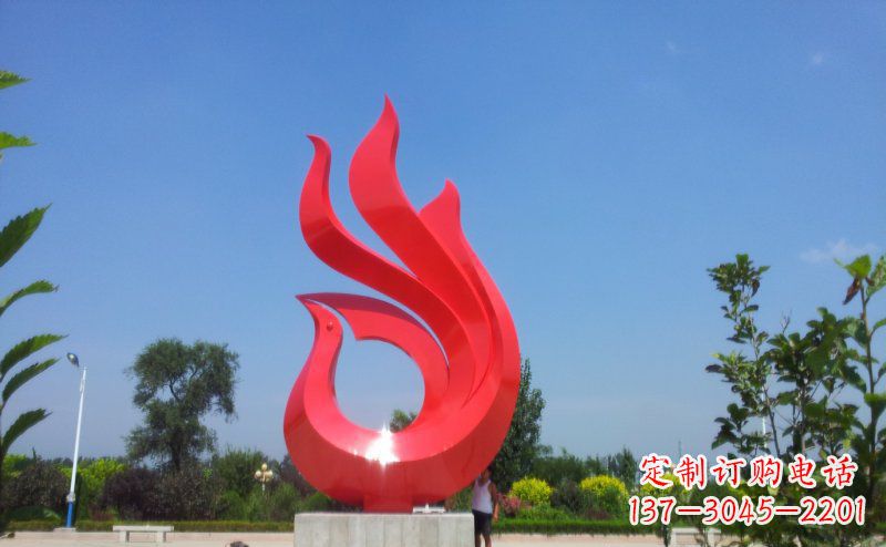 聊城艺术荟萃的凤凰雕塑