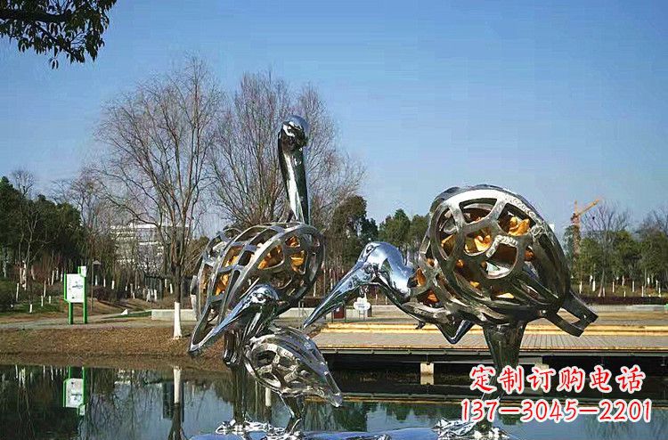 聊城手工制作的可爱丹顶鹤雕塑